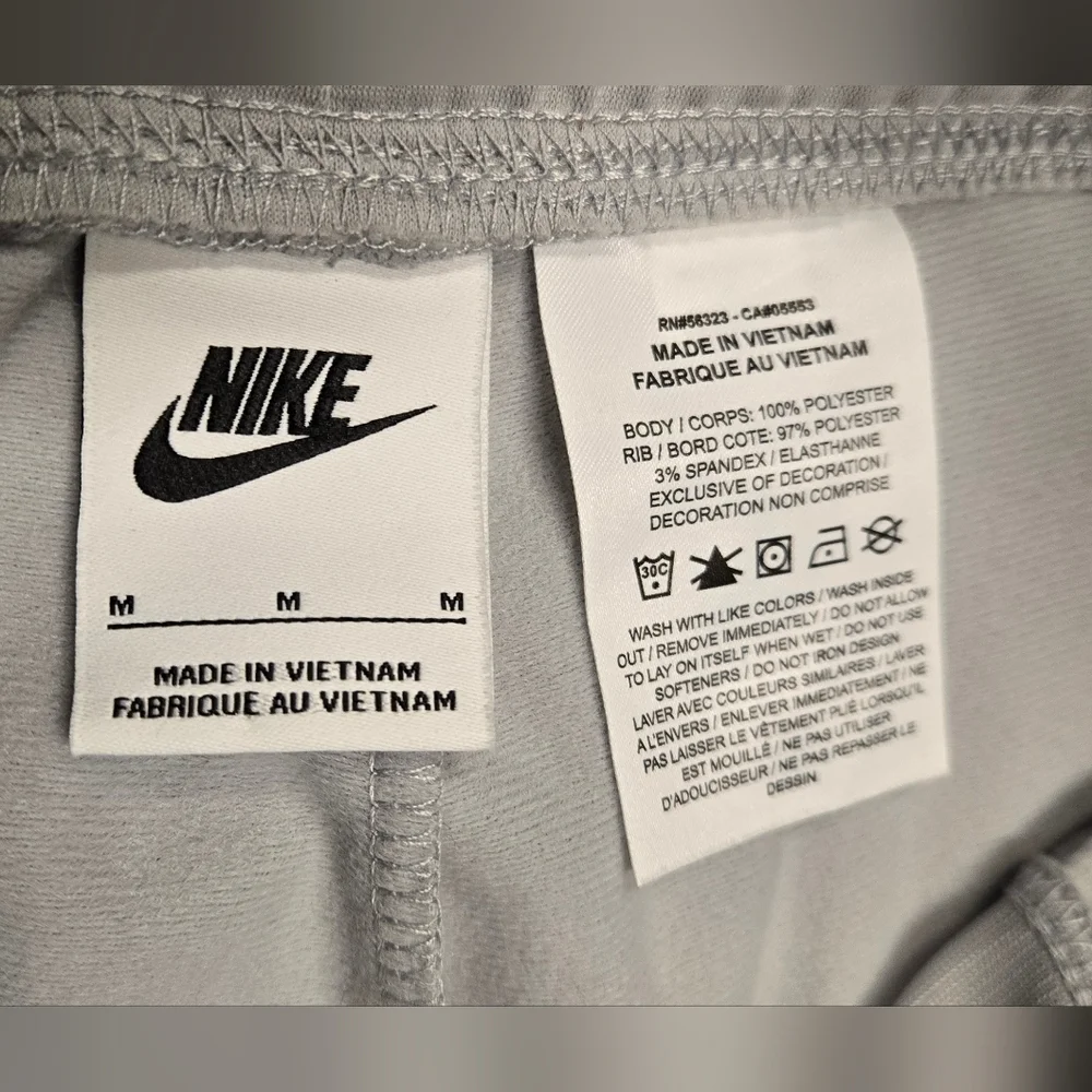 Nike Sportswear Girls Lifestyle  Grey/Pink pants